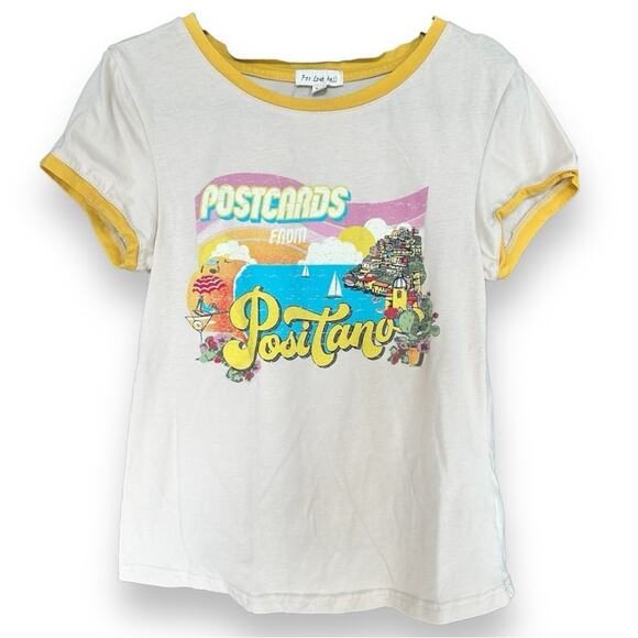 Spell & The Gypsy Positano Organic Girlfriend Tee Cream - Picture 6 of 14